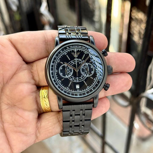 Armani Exchange Hampton Chronograph All-Black Edition