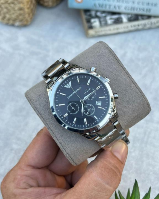 Em-porio Ar-mani Classic Silver-Black