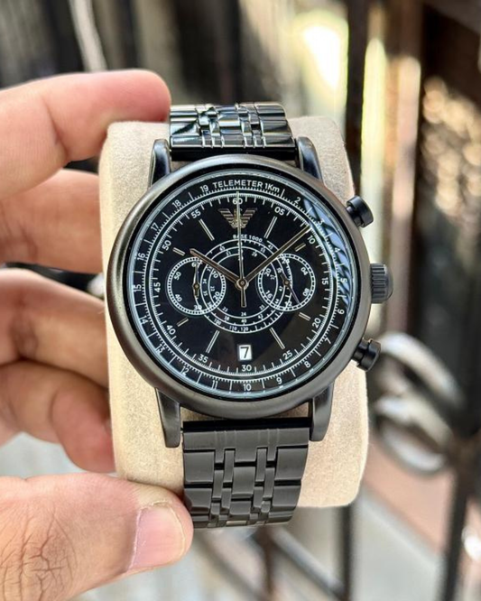 Armani Exchange Hampton Chronograph All-Black Edition